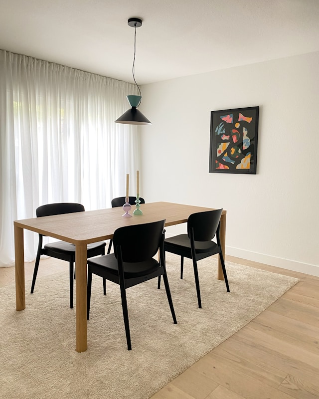 Dining room before Feng Shui optimization