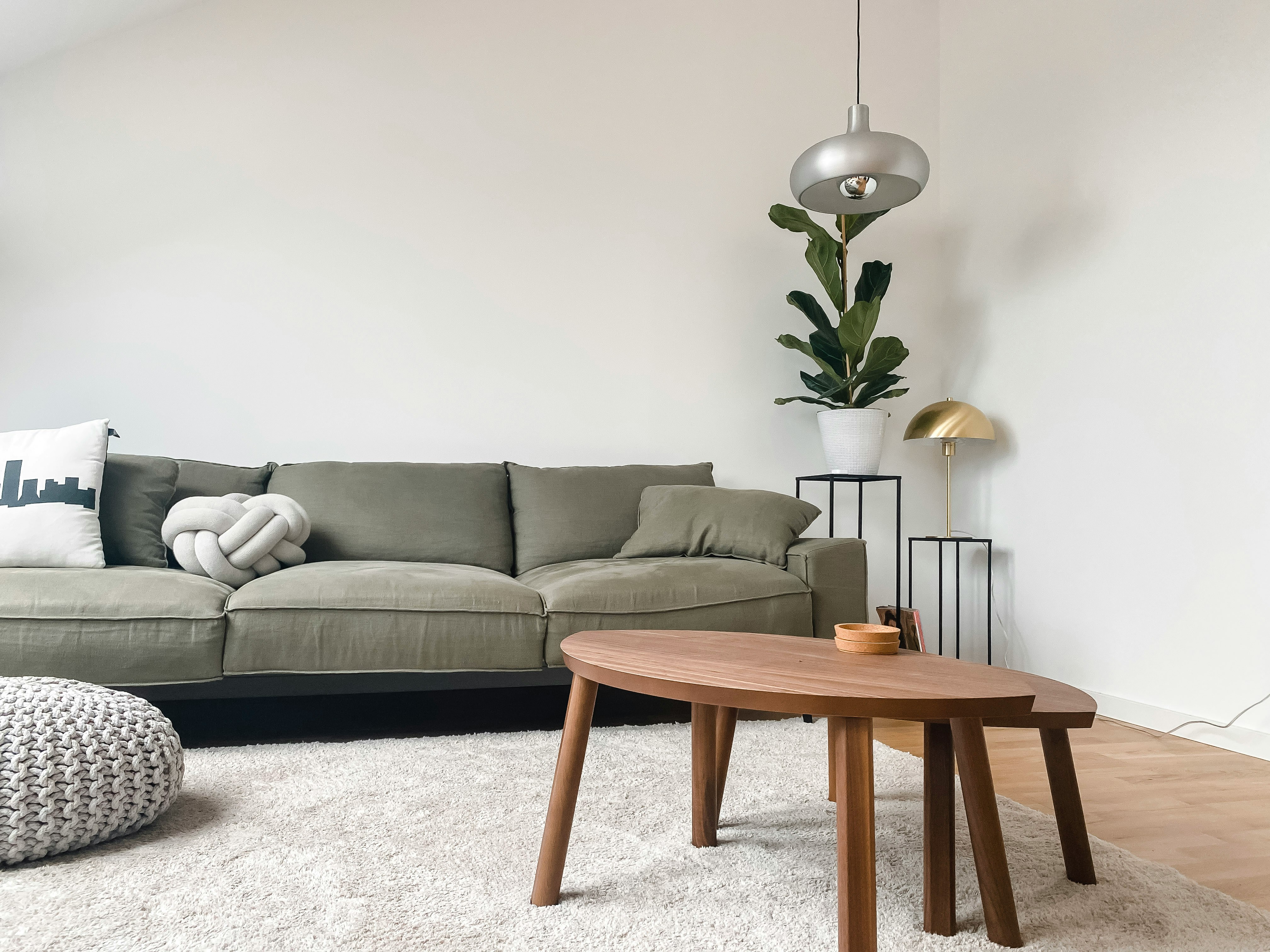 Living room before Feng Shui optimization
