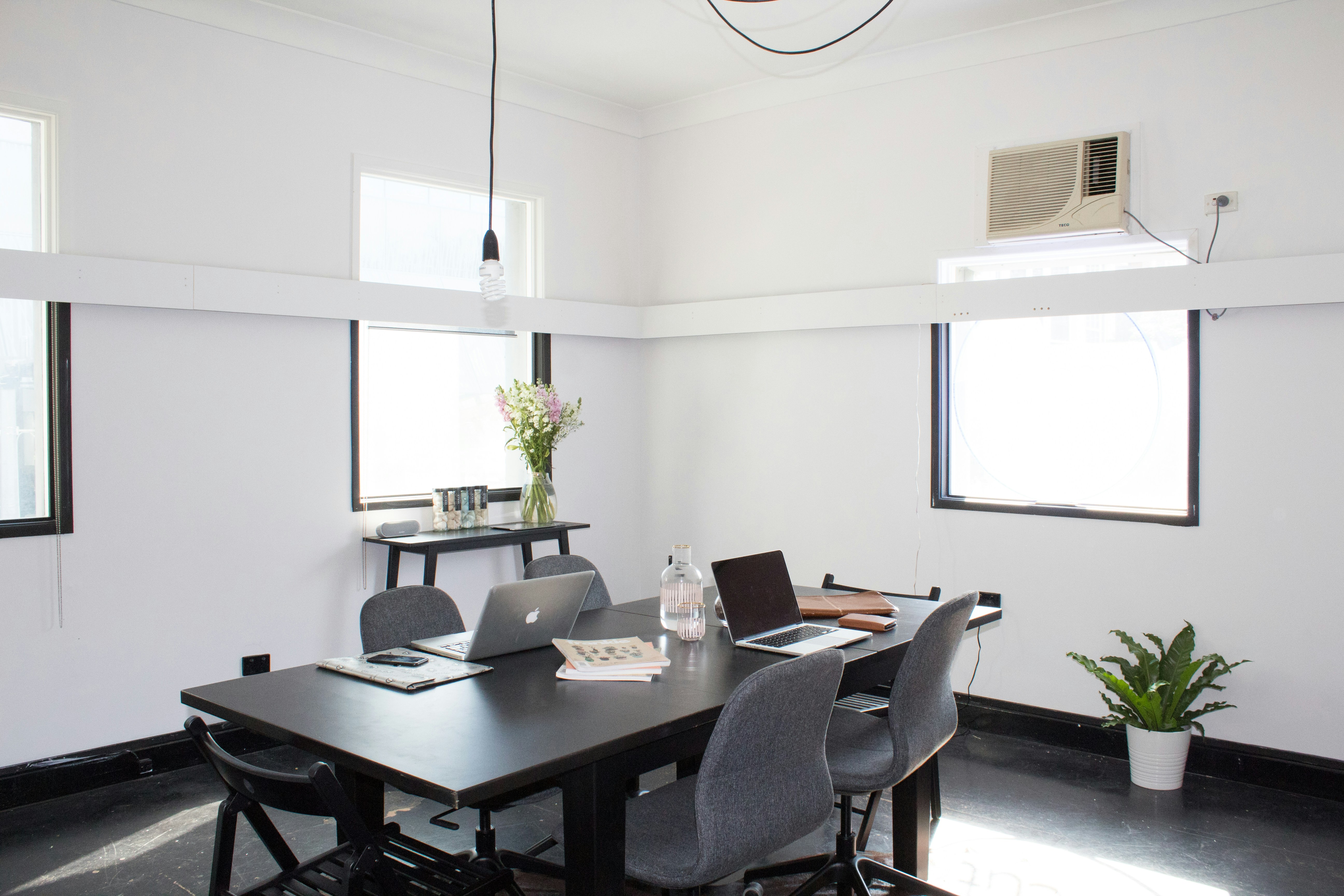Home office before Feng Shui optimization